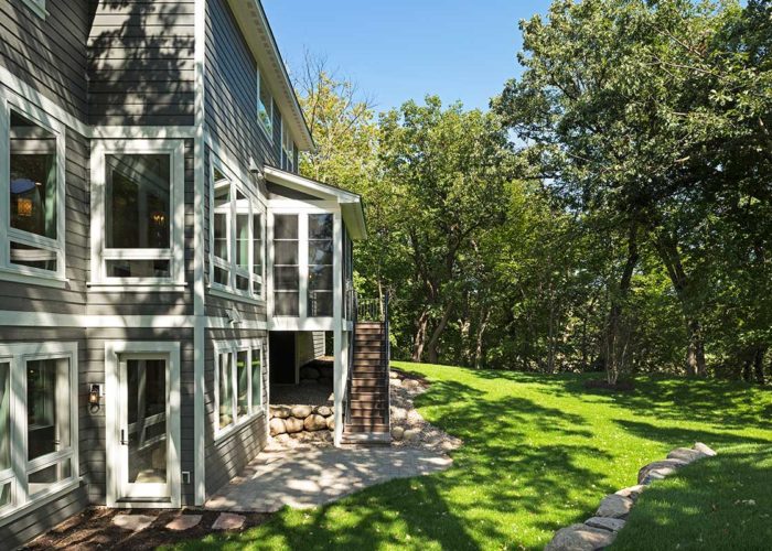 Exterior of home and backyard at 2033 Meeting