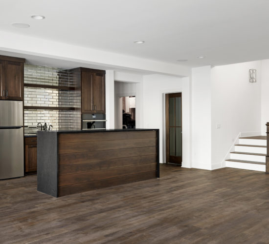 lower level with bar