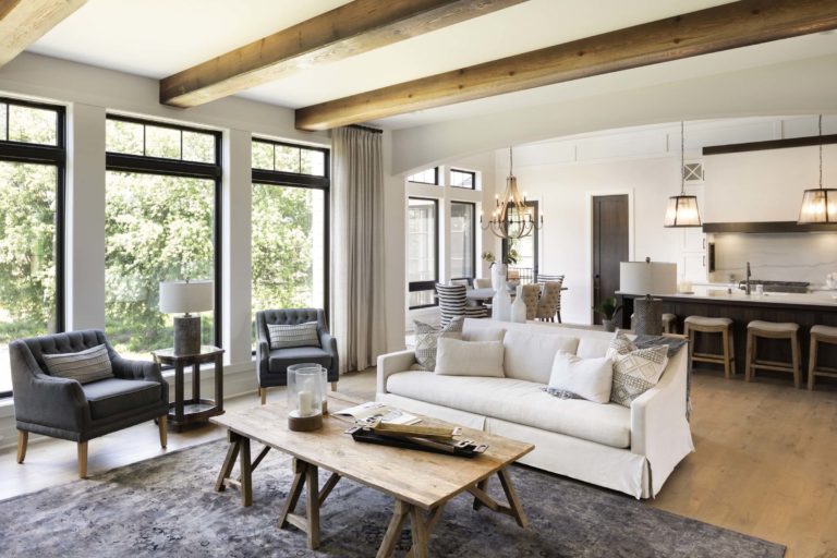 5900 Club Valley Rd Great Room Looking To Kitchen