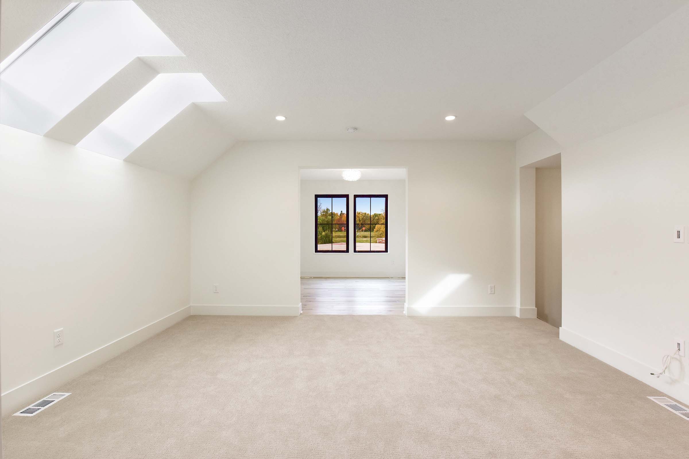 bonus room above garage Gonyea custom homes