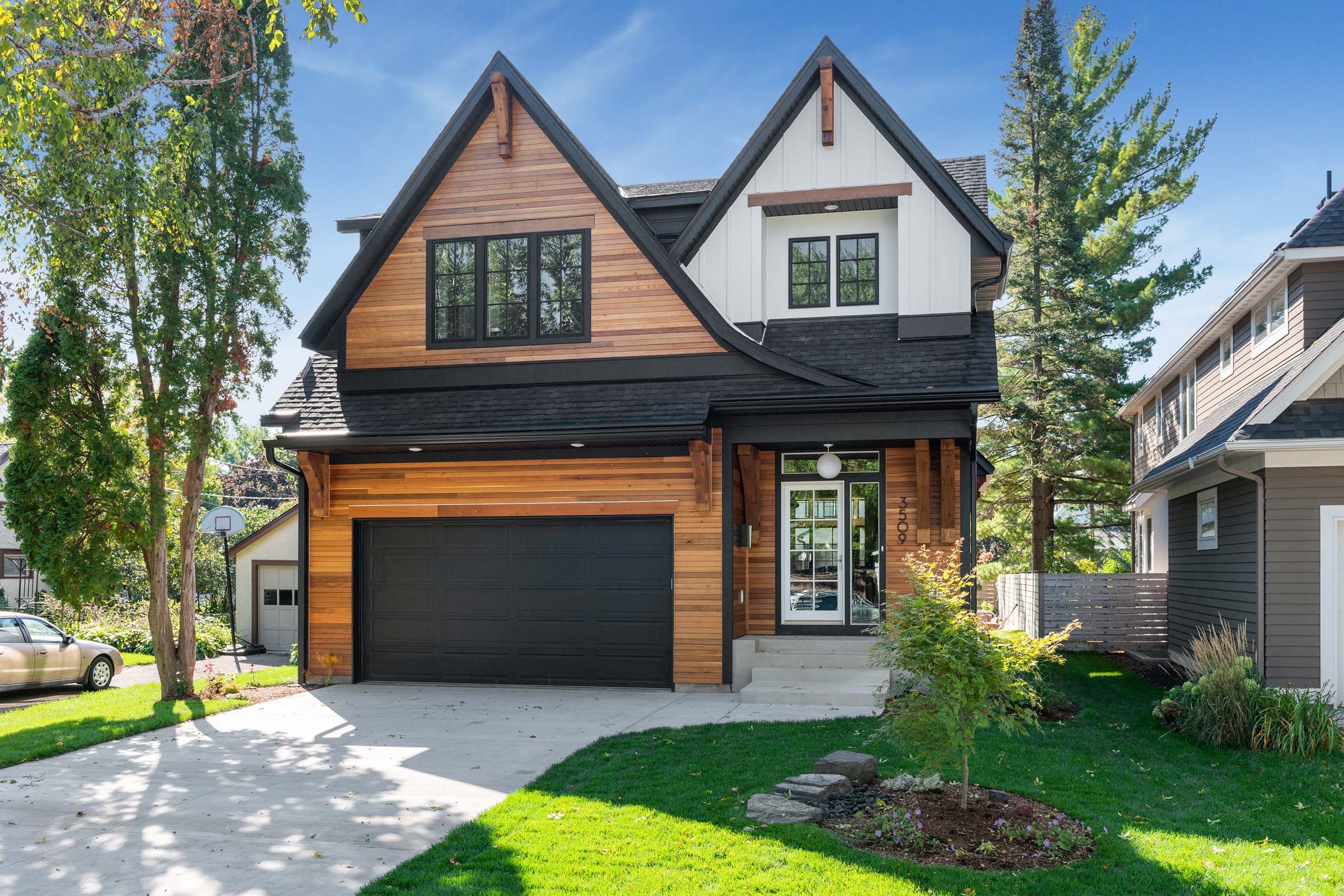 Edina Mid Mod Exterior