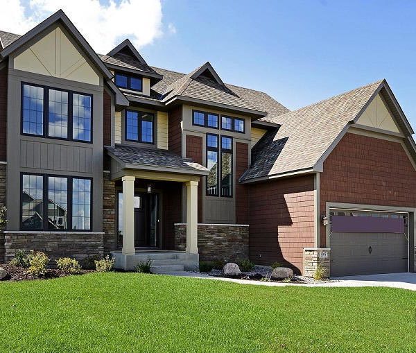 Parade of homes exterior of home