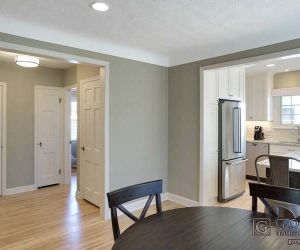 Main living space remodel in St. Paul Minnesota